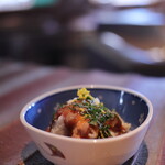 居酒屋 猿猴橋 - 里芋のマッシュ