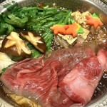 和牛 すき焼き 京都五天五 烏丸 - 