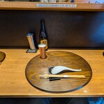 らぁ麺や 嶋 - この箸はRAMENMATSUIさんも使ってます。