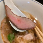 らぁ麺や 嶋 - 鴨肉です。