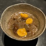 logue - 原木なめこ、南瓜のニョッキ