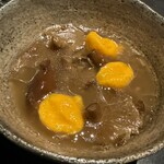 logue - 原木なめこ、南瓜のニョッキ