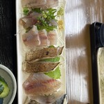 新兵衛 - 水分含有量が抑えられた凝縮刺身定食