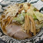 麺狂道 真神 - しょうゆ野菜ラーメン