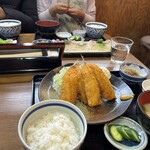 新兵衛 - アジフライ定食