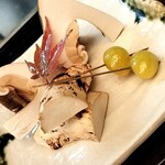 おおさか料理  浅井 - 松茸　銀杏