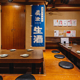 駅近◆落ち着いた雰囲気の大人の空間◎掘りごたつの座敷あり