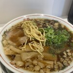 尾道ラーメン 丸ぼし - 麺リフトは苦手なんです(笑)