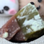 OK - 下の2層の部分♬抹茶と餡子のハーモニー♬♬