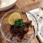 酒房 比良 - 自家製蛍烏賊の沖漬け