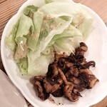 酒房 比良 - いか下足バター