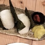 酒房 比良 - おにぎり　お米が非常においしいです