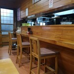 さがわ食堂 - こちらはカウンター席！！