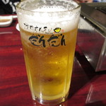 Yakiniku Horumon Dandan - 生ビール