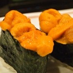 帆掛鮨 - 雲丹（2014年11月）