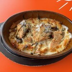 リナトキッチン - 秋鮭ときのこのグラタン