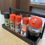 小谷食堂 - 卓上化学調味料