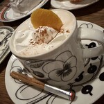 茶亭 羽當 - カフェ・カプチーノ(温)