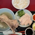 獅天鶏飯 - ランチ、腕白セット