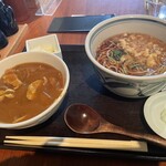 ソバキチ - カレー丼と蕎麦　980円