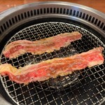 焼肉冷麺やまなか家 - ★平日ランチ（焼肉冷麺セット・あぶりカルビ・タレ味・別辛おおめ・1419円税込）★