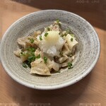 大衆酒場 五の五 - 牛すじポン酢　350円