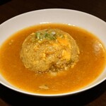 中国料理 イシダ - 上海蟹みそ入りあんかけ炒飯