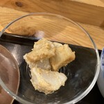 典座 - 里芋と栗麩の酢味噌和え