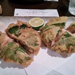 さかなや　いぬい - しいたけえびすり身揚げ