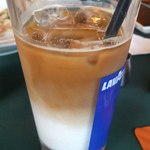 オステリア デッレ ジョイエ - プモリコース(1500円) アイスカフェラッテ