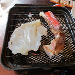 メヒコ - 網で焼いています