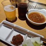 博多天ぷら たかお - 浅漬けと昆布明太で飲もう〜