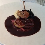 オテル・ド・ヨシノ - メインディッシュ‥コルベール鴨のココット ソース ルアネーズ