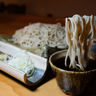 京都で勉強した〆にピッタリの細麺soba！