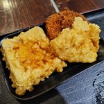 讃岐うどん大使 東京麺通団 - 高野豆腐、とり天、メンチカツ