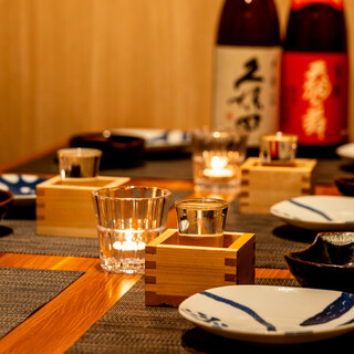 【完全個室完備】和の雰囲気と広々空間が魅力