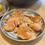 焼肉大衆酒場 真肉焼屋 - 厚切りミノ