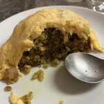 中国料理 龍門 - 天津カレー炒飯　並でもたっぷり