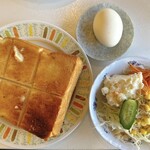 キッチン たかま - モーニング、真上から！