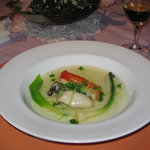 悠遊亭 - 牡蠣とキンキ