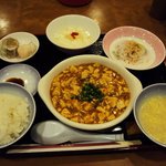 中国レストラン 花林 - マーボー豆腐セット