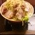 豚麺アジト - 料理写真:豚麺大 野菜大盛り 背油普通 ニンニクなし