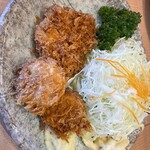 とんかつ屋 双葉 葛西 - ひれホタテ