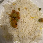 ハリマ・ケバブ・ビリヤニ - バスマティライス、ふわっふわ