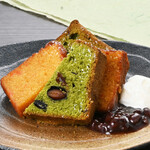 田舎茶屋 わたや - 【新】抹茶&にんじんケーキ