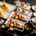 海王 - 料理写真:宴会コース1人前5,000円～（写真は2人前＠6,500円）