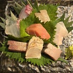 吟魚のはなれ  吟チロリ - 旬の刺し身盛り