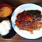 お好み焼 てぼ - さくら定食＠８００円（税込）