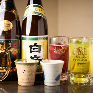 王道のドリンク各種を揃えております◆飲み放題プランもあり◎