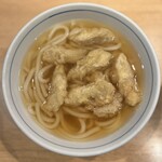 ウエスト - 料理写真:ごぼう天うどん　　550円(税込)